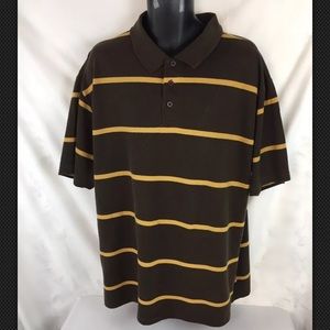 NBN Gear  Men's Short Sleeve Polo 3XL  Brown